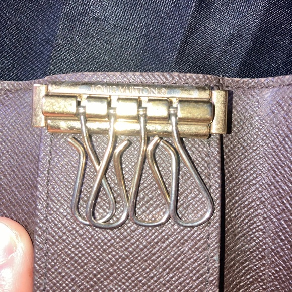 Louis Vuitton Damier Ebene canvas 4-ring key holder and dust bag - Picture 3 of 16